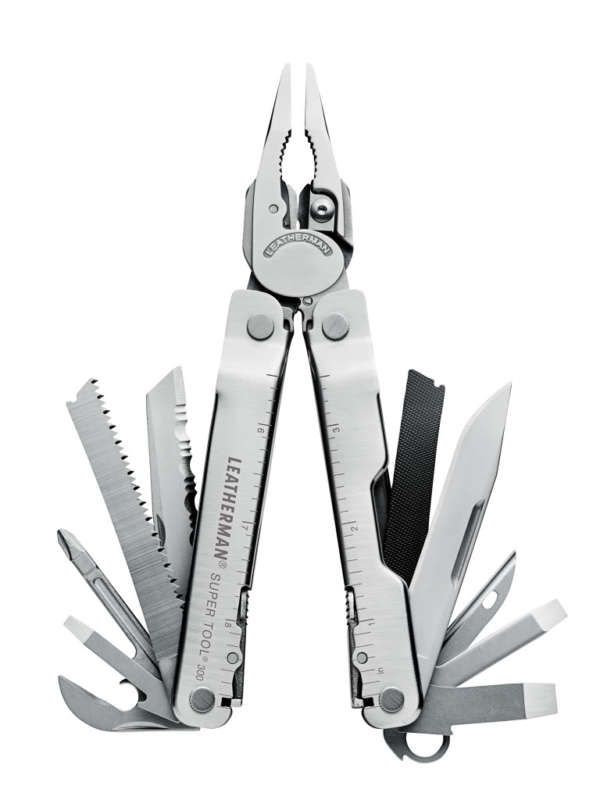 LEATHERMAN SUPERTOOL300 HEAVY DUTY TOOL STAINLESS STEEL  