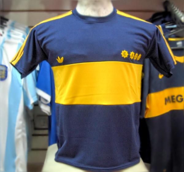 10 MARADONA ARGENTINA BOCA JUNIORS 81 JERSEY ALL Size  