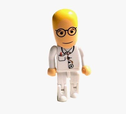 New 8GB Lego Doctor Style USB Flash Memory Stick  