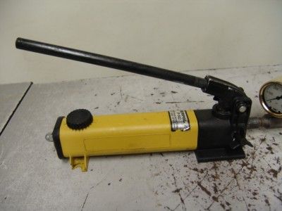 ENERPAC P 142 HYDRAULIC PUMP WORKS FINE  