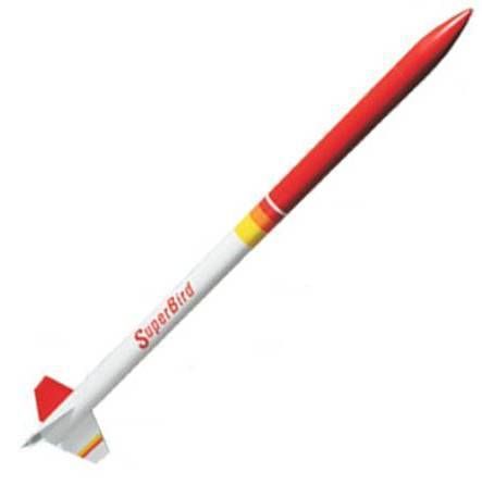 Quest Flying Model Rocket Kit Super Bird 2010  