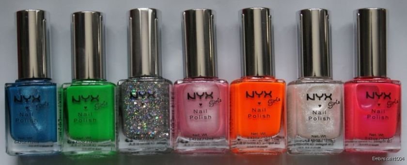 NYX Girls Nail Polish * Pick 6 Colors * *New*  