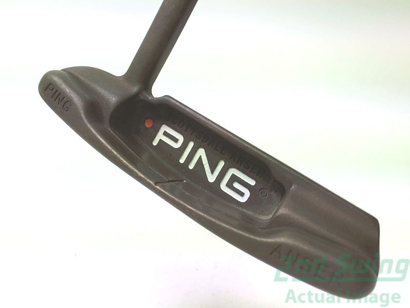 Tour Issue Ping Jim Wells Scottsdale Anser Putter Steel Right Orange 