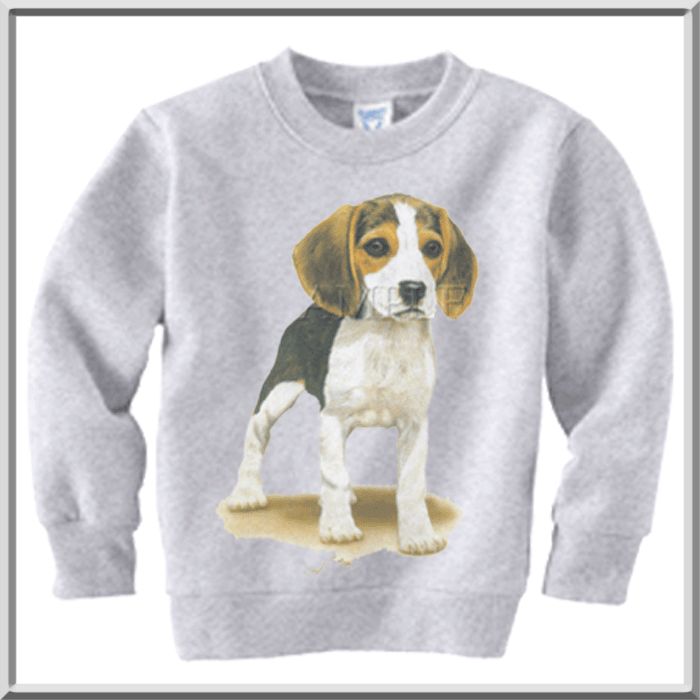 RJM Beagle Puppy Dog Breed Sweatshirts TODDLERS & KIDS  