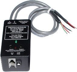 RSA U5 2 Way radio adapter relay switch for recording  