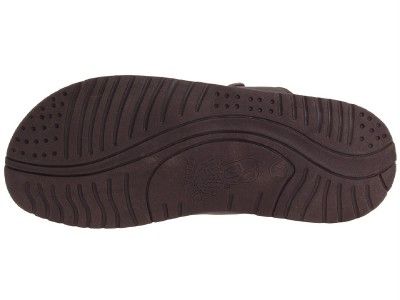 Old Friend Womens Brown Reflexology Islander Thong Sandal (See 