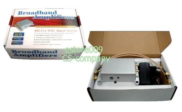   4ghz 802.11b/g/n Indoor WiFi Indoor Signal Booster Amplifier  