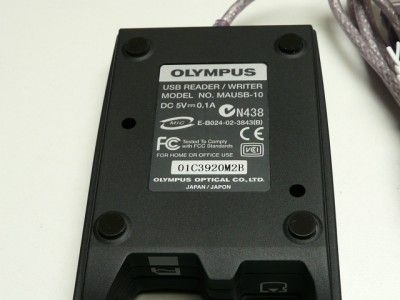 Genuine Olympus XD Picture Card & SmartMedia USB Reader  