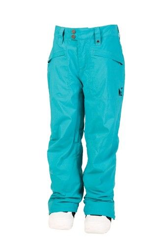 New Nitro Girls Wee Regret Ins Snowboard Pants Med Teal  