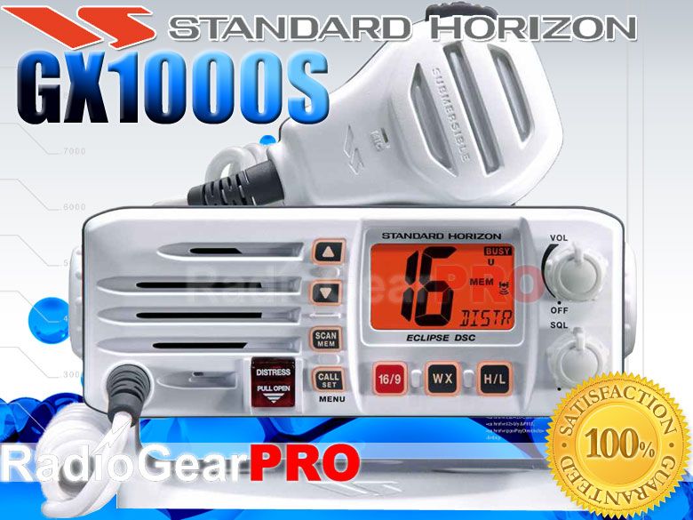 STANDARD HORIZON GX 1000S ECLIPSE GX1000S Marine Radio  