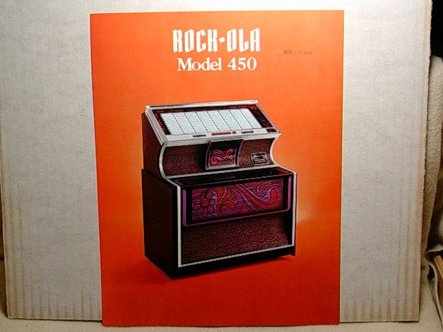 Rock ola 450 brochures (635, 637)  