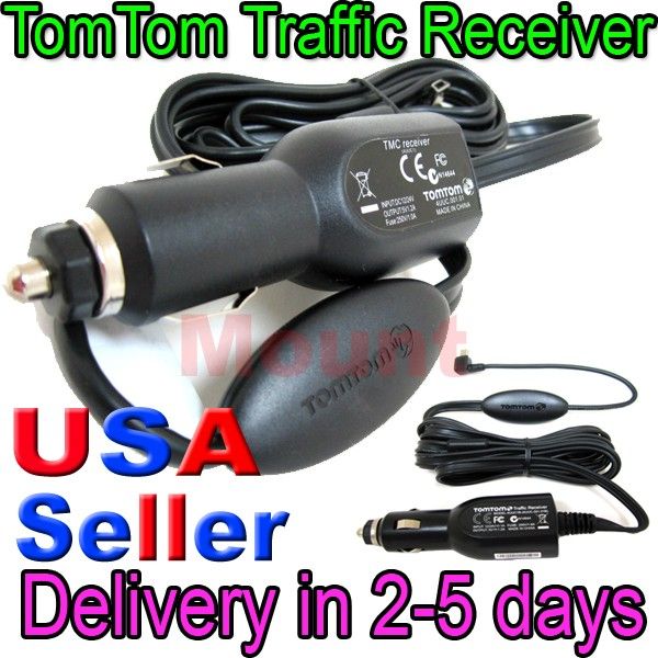 TomTom XL XXL RDS TMC LIFETIME Traffic Receiver MINI USB Car Charger 