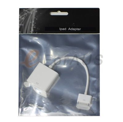   Connector To HDMI Cable Adapter for iPad iPhone 3G S 4 4S TV Projector