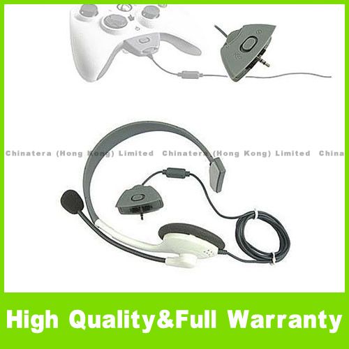 NEW XBOX 360 LIVE HEADSET HEADPHONE WITH MICROPHONE  