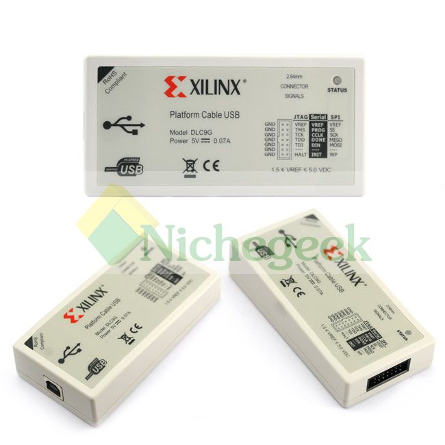 Xilinx USB Cable Platform  CONNECTOR Programmer for FPGA CPLD 